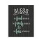 Stupell Industries Bless The Food Family & Love Wall Plaque, design by Lettered and Lined